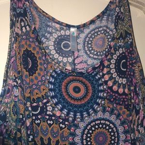 Paisley Grace Cold Shoulder Dress